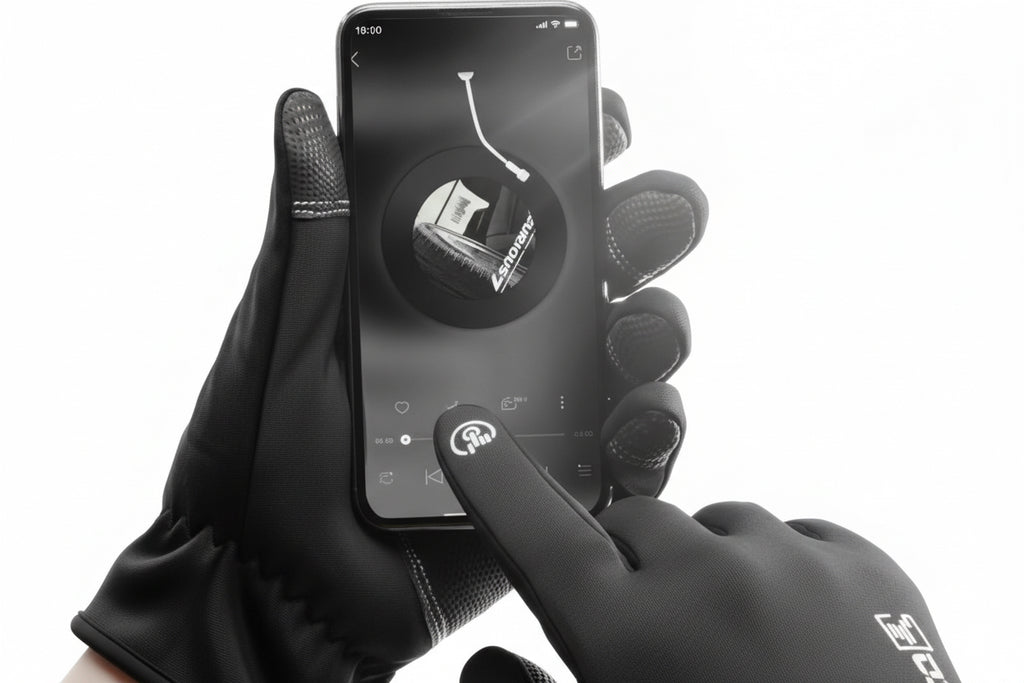 Winter Warm Gloves Touch Screen Windproof Cold-proof Cycling Gloves, Men's Women's Running, Hiking Skiing Gloves