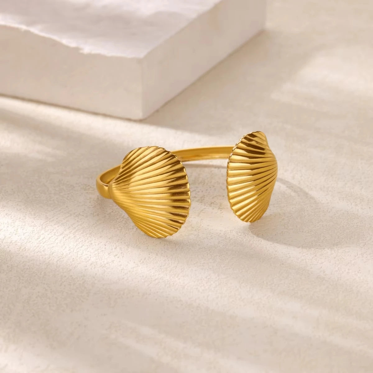 Gold Plated 316L Stainless Steel Hollowed-out Geometry Bracelet for Women Simple Punk no fade Wrist Jewelry Accessory New Trendy